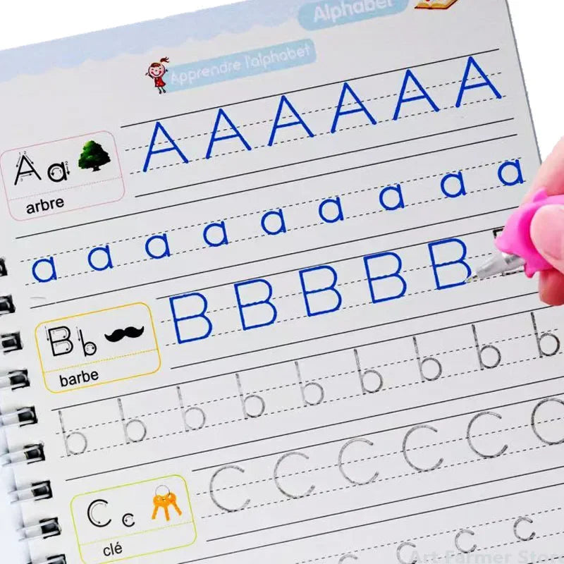 Cahier D'écriture Français x4