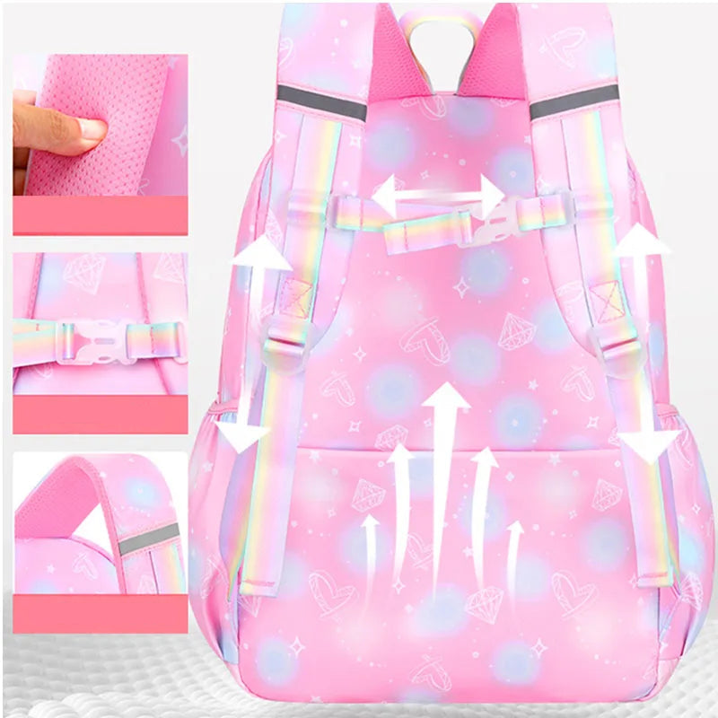 Sac à Dos 2 Compartiments Fille