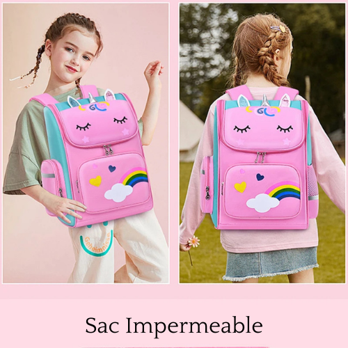 Cartable Enfant Fille Licorne CP