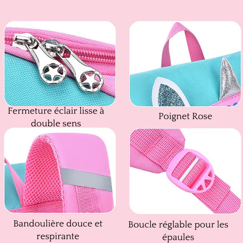 Cartable Enfant Fille Licorne CP