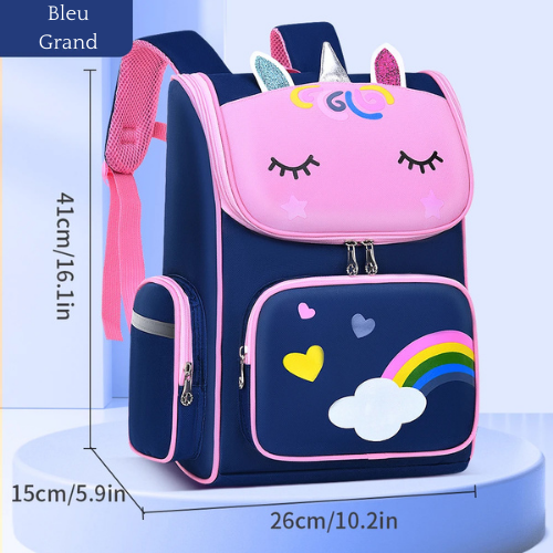 Cartable Enfant Fille Licorne CP