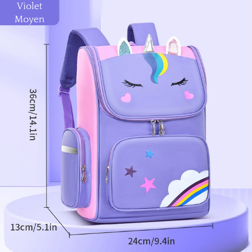 Cartable Enfant Fille Licorne CP