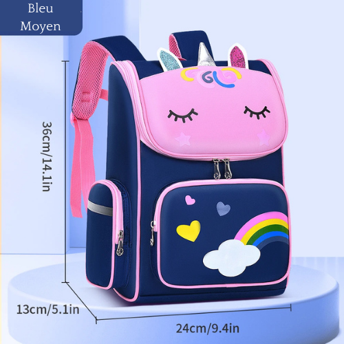 Cartable Enfant Fille Licorne CP