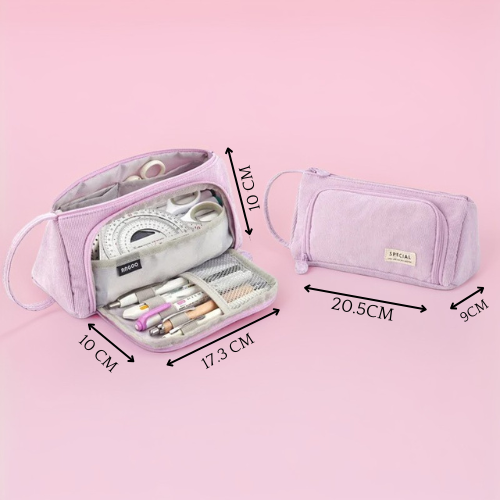 Trousse 2 Compartiments Fille