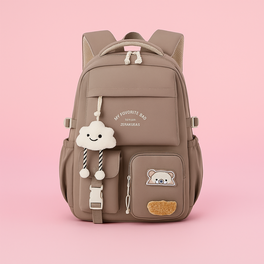 Sac à Dos Collège Fille 3 Compartiments