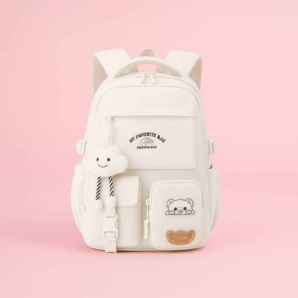 Sac à Dos Collège Fille 3 Compartiments