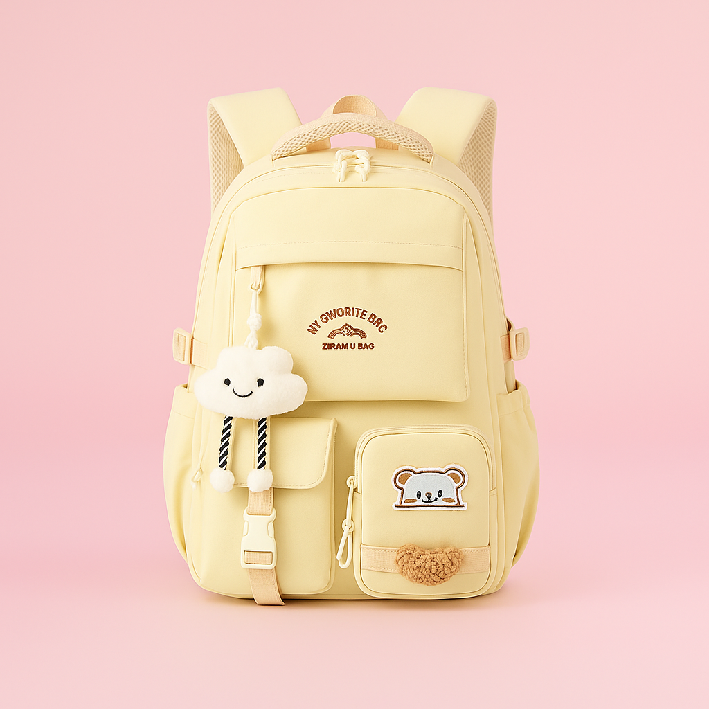 Sac à Dos Collège Fille 3 Compartiments