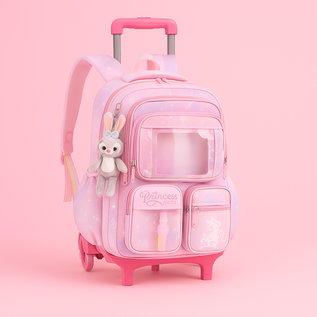 Sac à Dos à Roulettes Fille