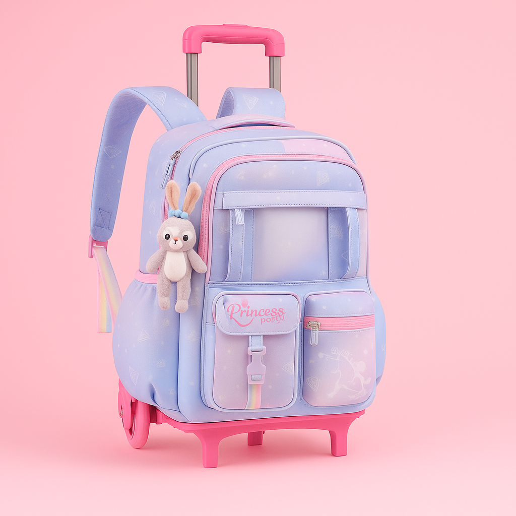 Sac à Dos à Roulettes Fille