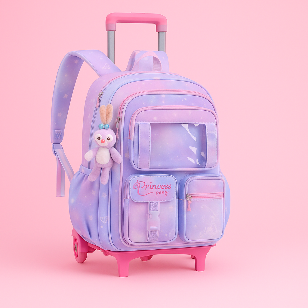 Sac à Dos à Roulettes Fille