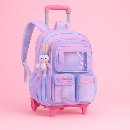 Sac à Dos à Roulettes Fille