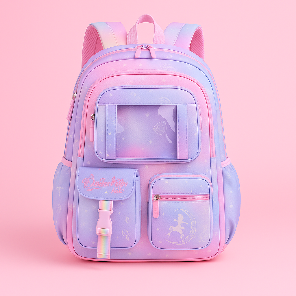 Sac à Dos 2 Compartiments Fille