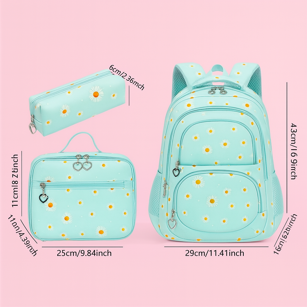 Sac à Dos Solide pour Collège Fille