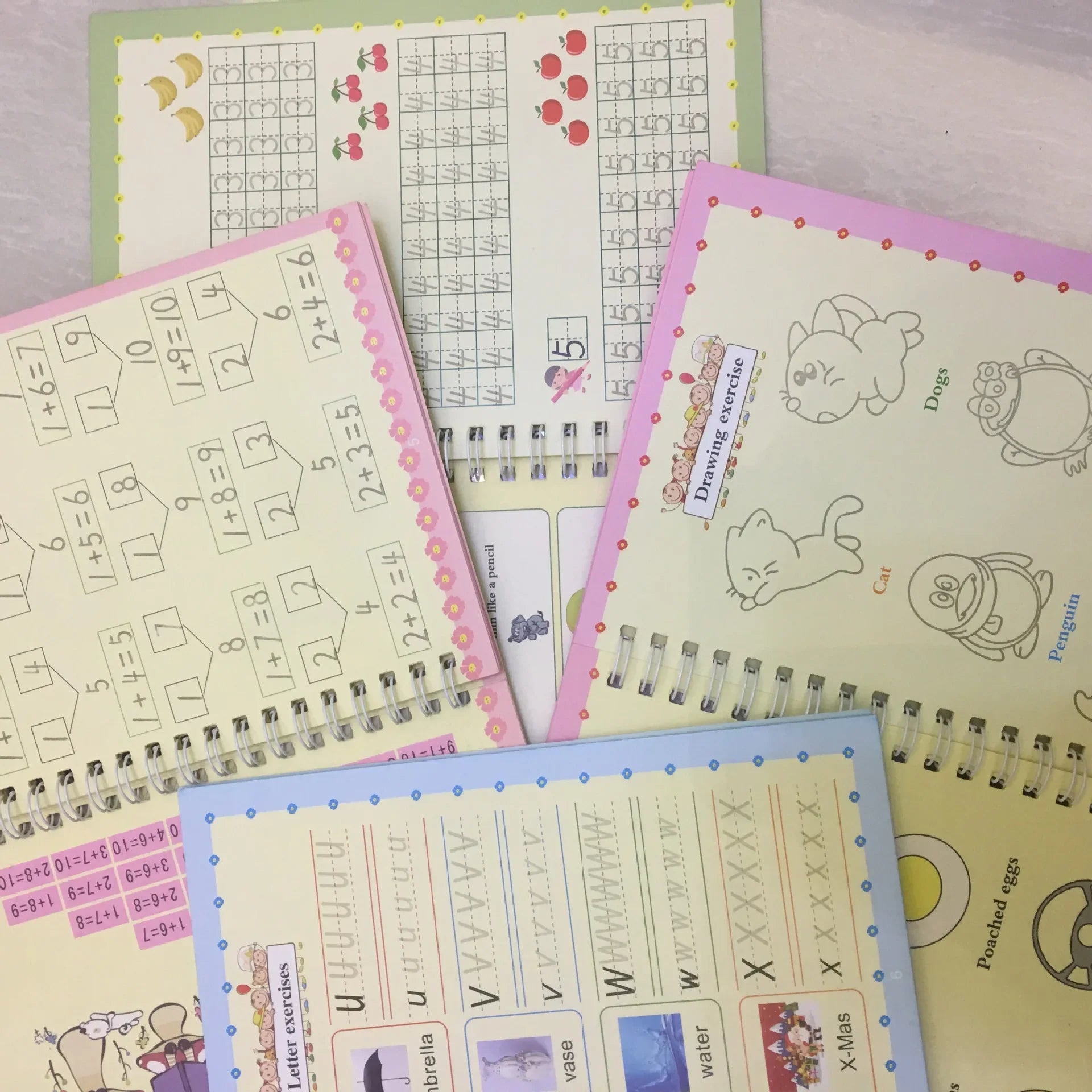 Cahier D'écriture Magique X4 Anglais