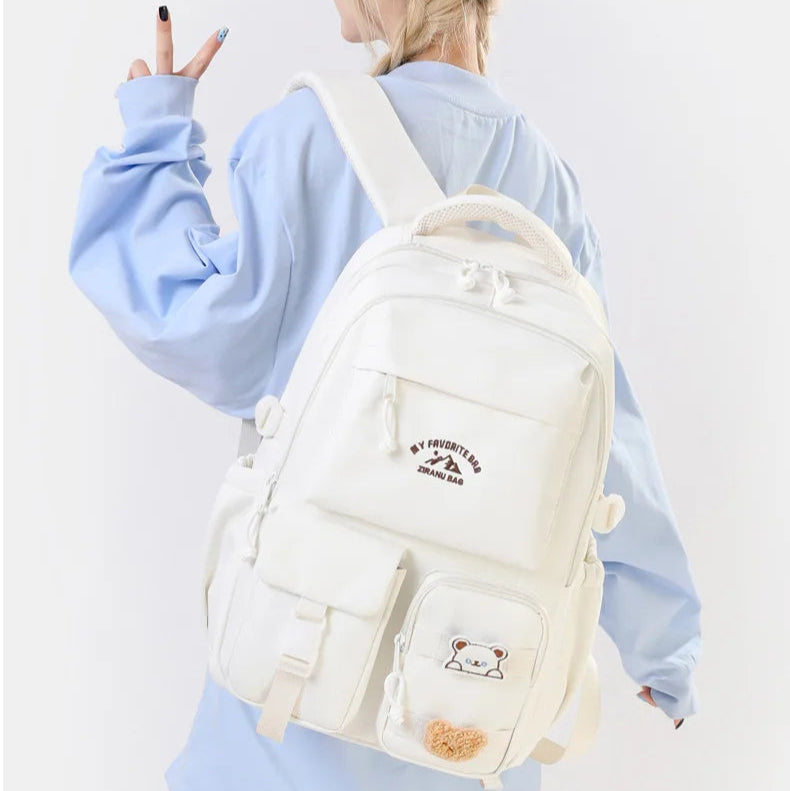 Sac à Dos Collège Fille 3 Compartiments