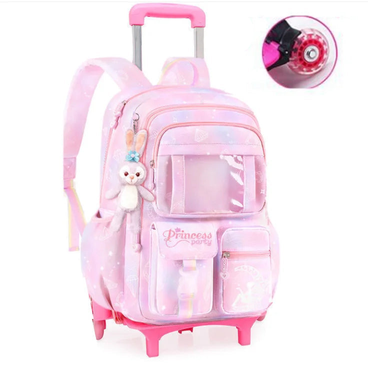 Sac à Dos à Roulettes Fille