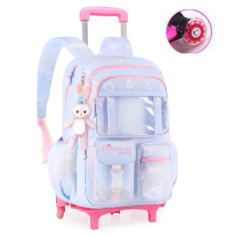 Sac à Dos à Roulettes Fille