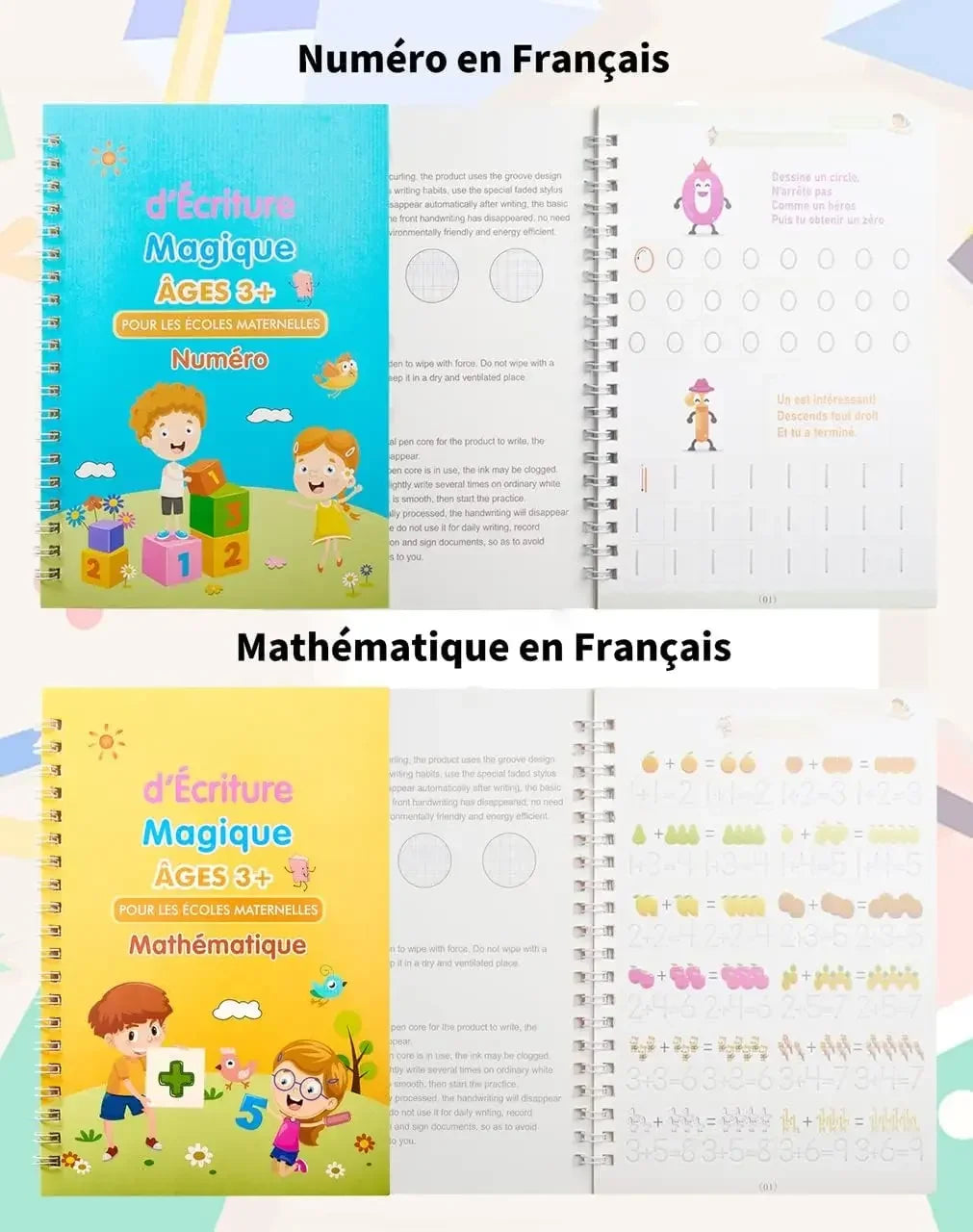Cahier D'écriture Maths