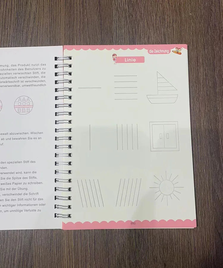 Cahier d'écriture Allemand