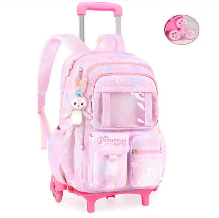 Sac à Dos à Roulettes Fille