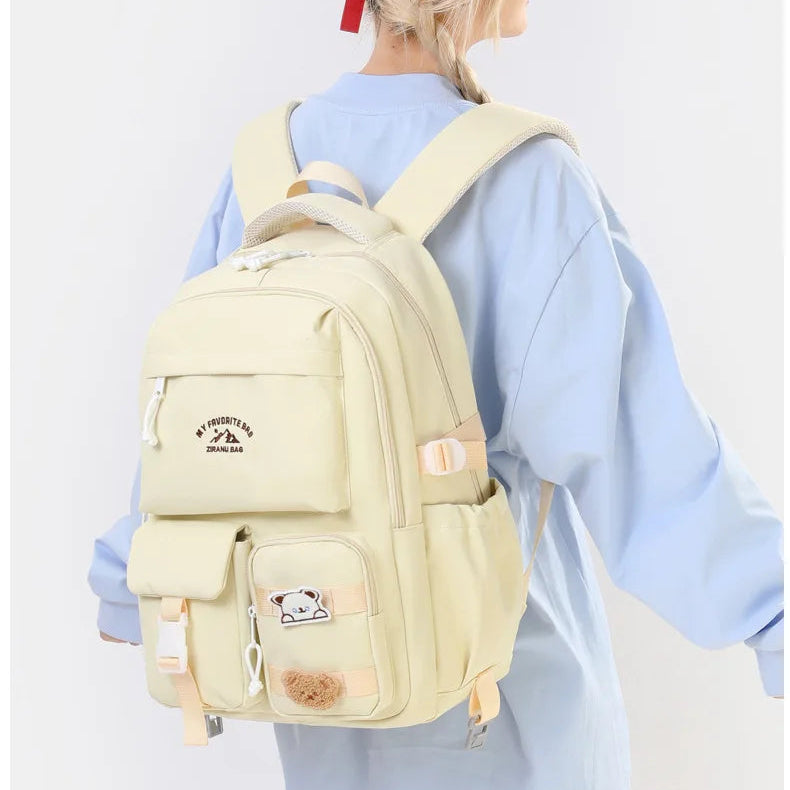 Sac à Dos Collège Fille 3 Compartiments