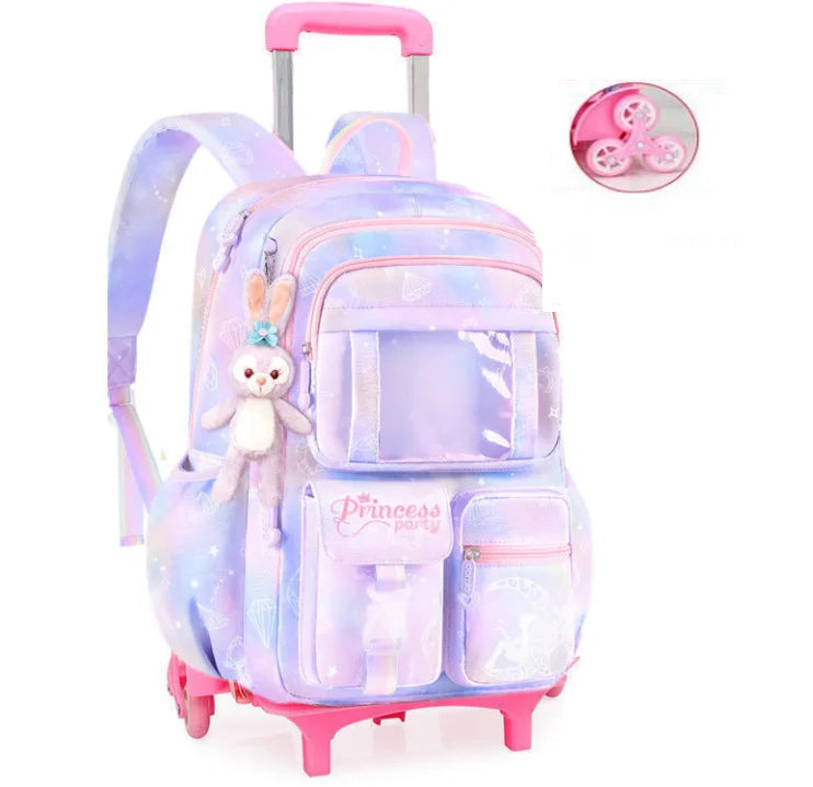 Sac à Dos à Roulettes Fille