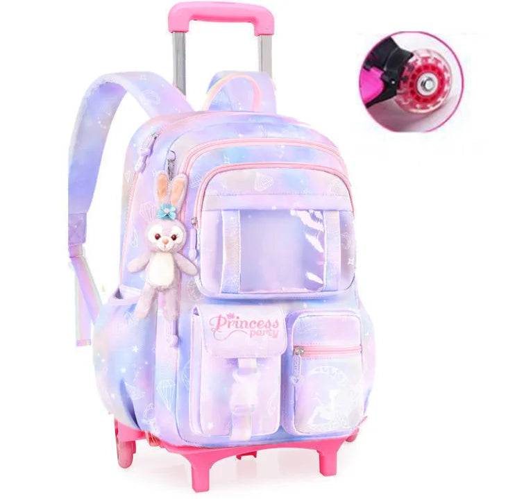 Sac à Dos à Roulettes Fille