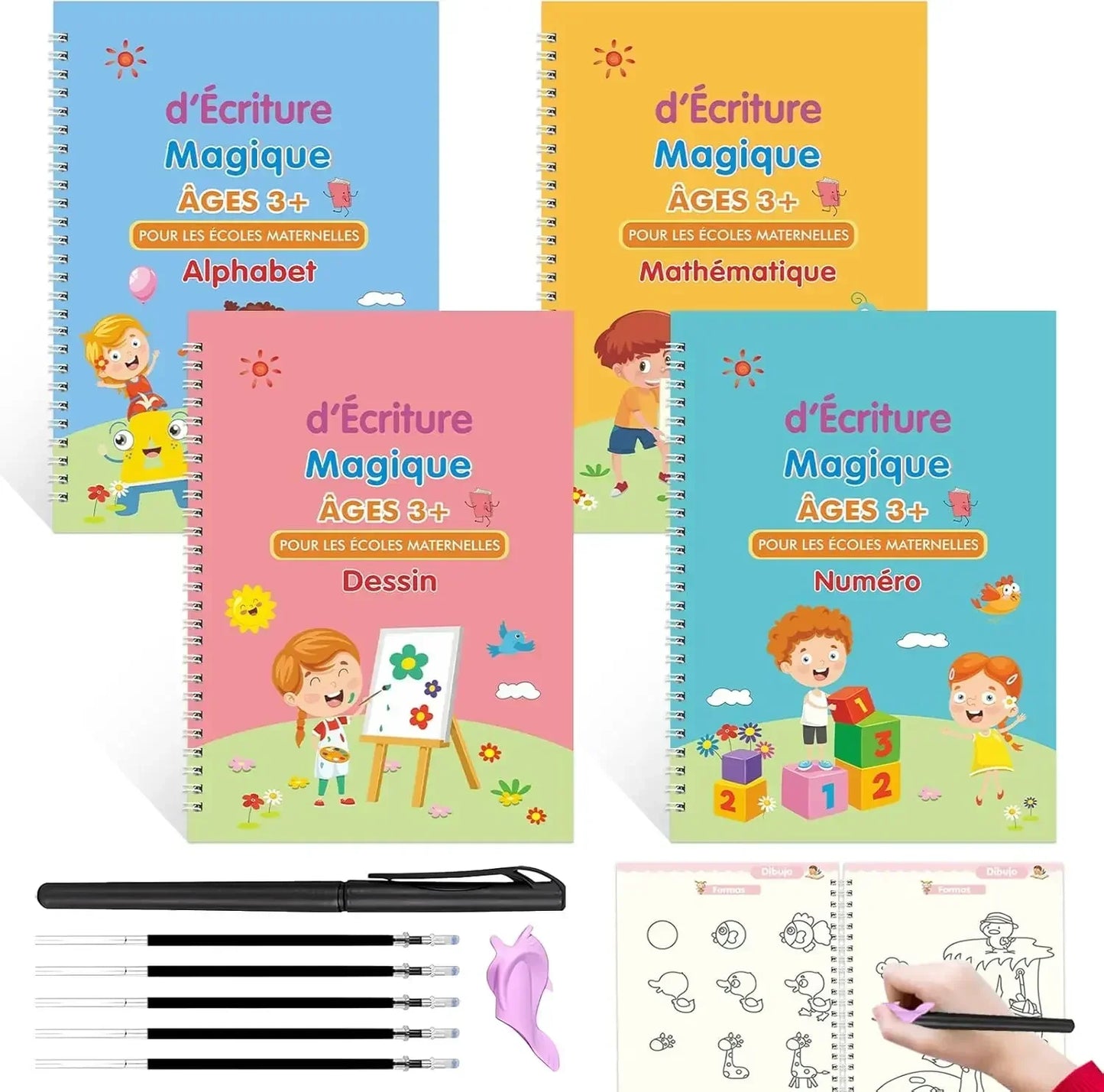 Cahier D'écriture Français x4