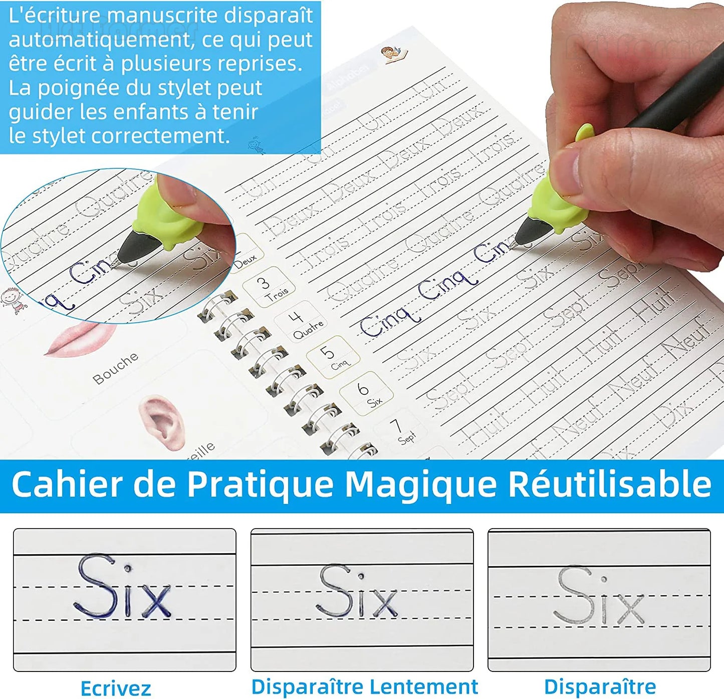 Cahier D'écriture CP X4