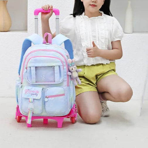 Sac à Dos à Roulettes Fille