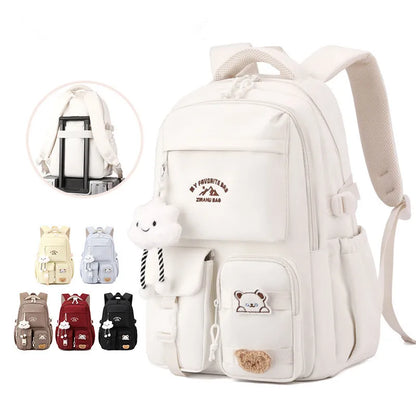 Sac à Dos Collège Fille 3 Compartiments