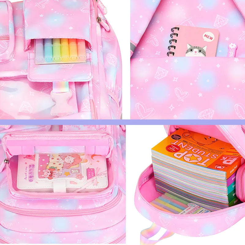 Sac à Dos 2 Compartiments Fille