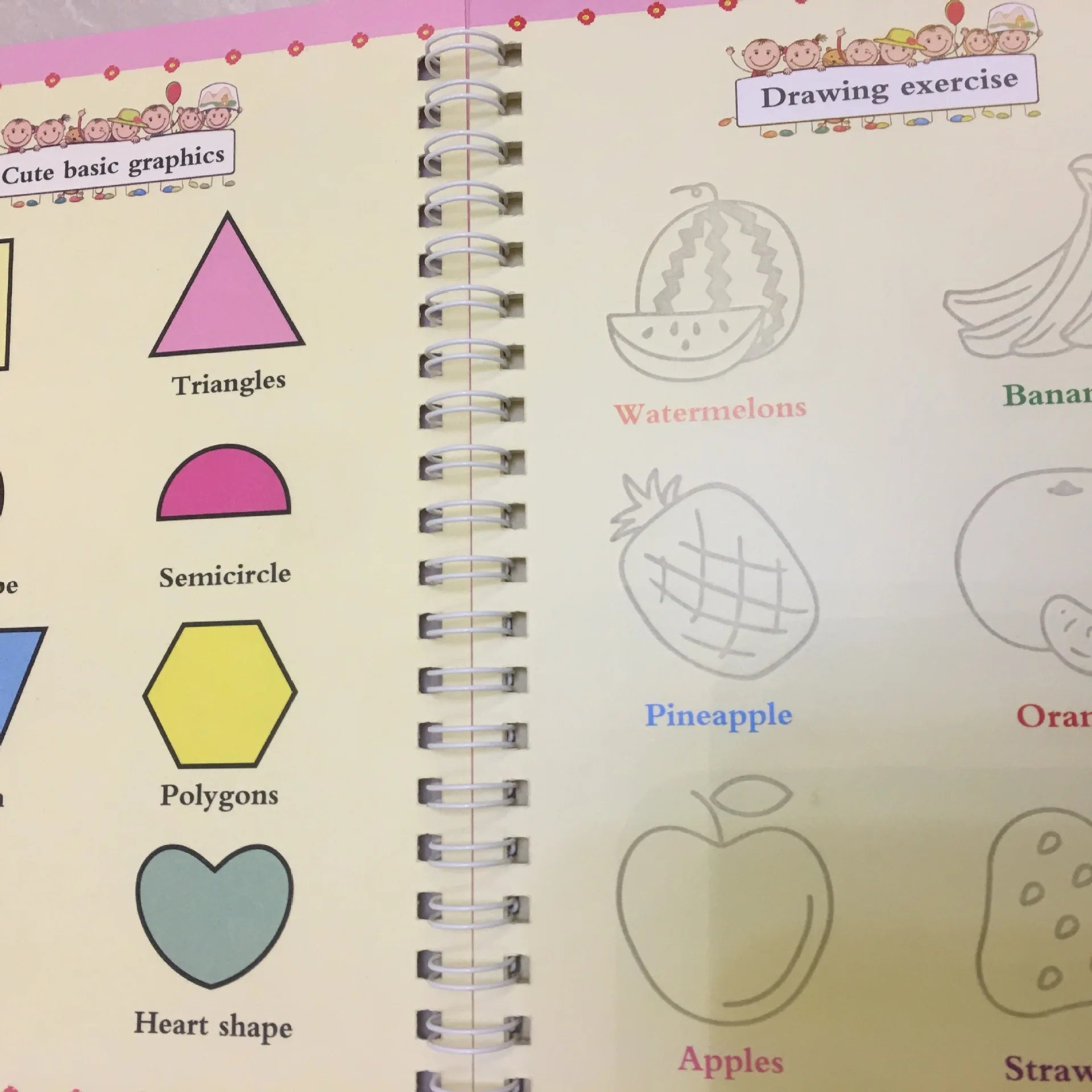 Cahier D'écriture Magique X4 Anglais