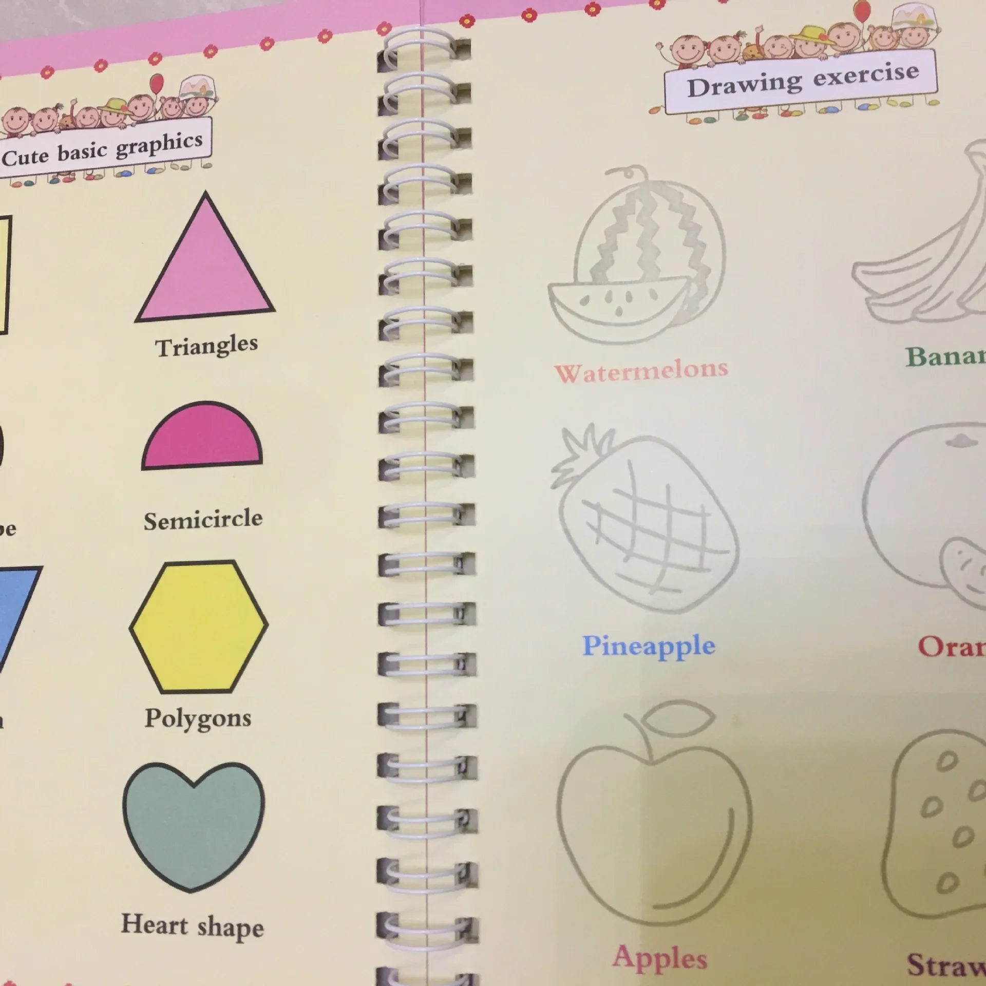 Cahier D'écriture Magique X4 Anglais