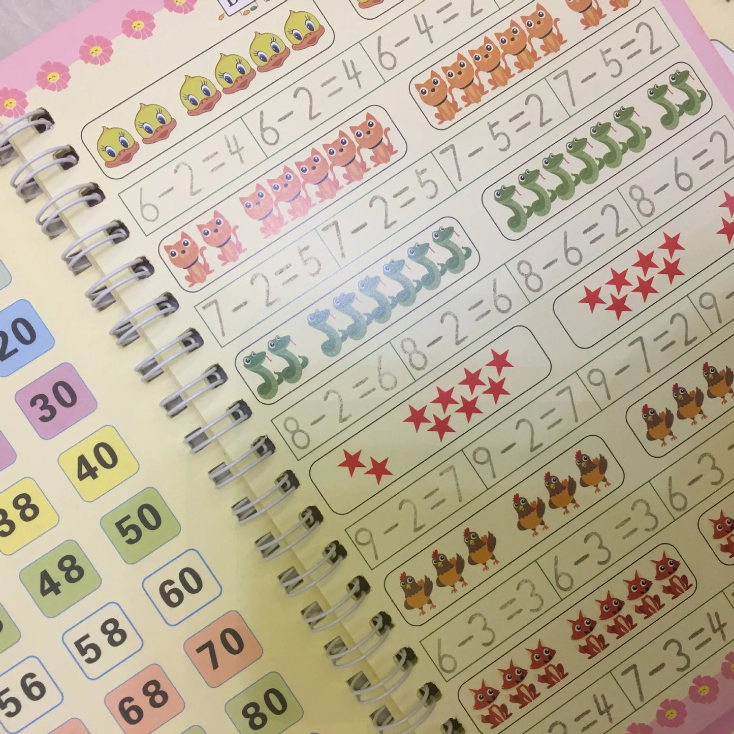 Cahier D'écriture Magique X4 Anglais