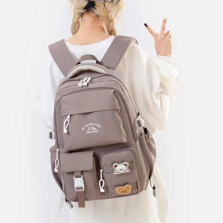 Sac à Dos Collège Fille 3 Compartiments