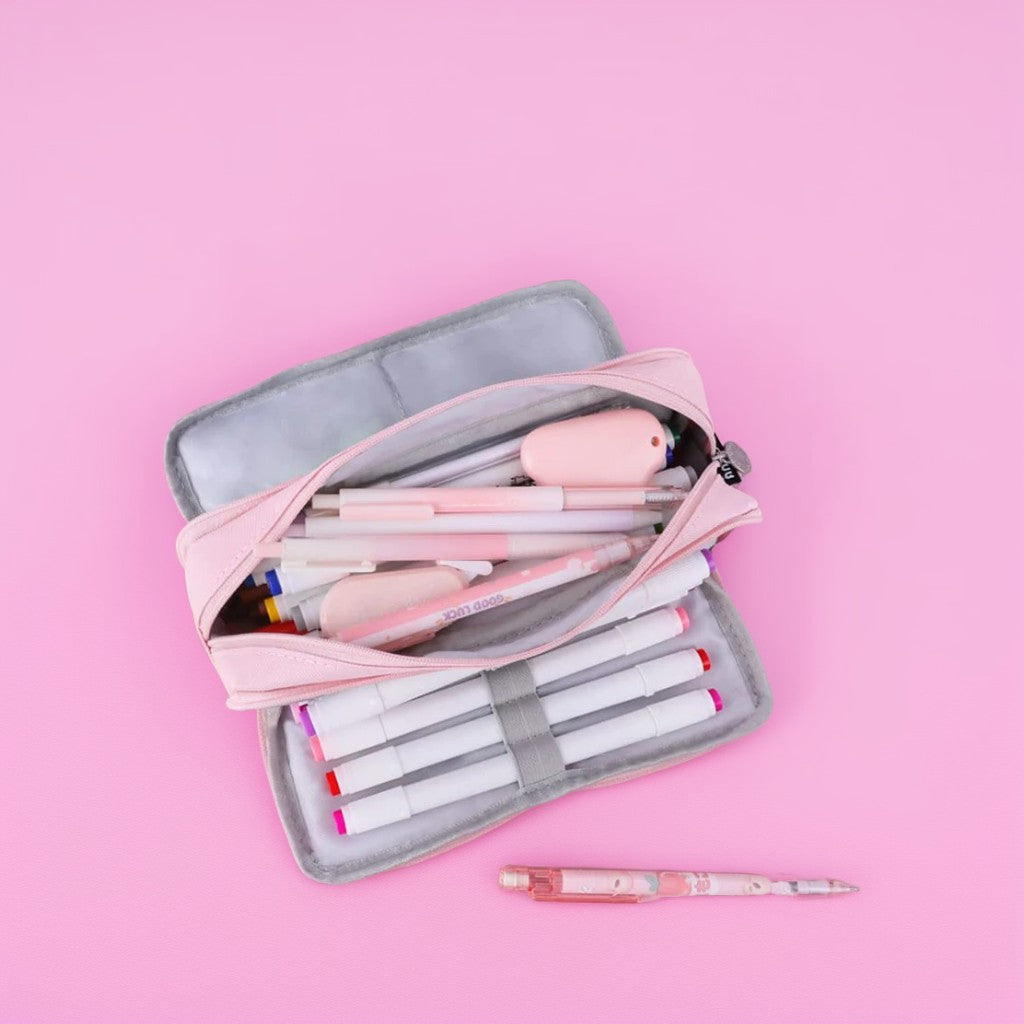 Trousse 3 Compartiments Fille